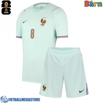 Fotballdrakt Barn Frankrike Aurelien Tchouameni #8 Bortedraktsett VM 2026 Kortermet (+ Korte bukser)